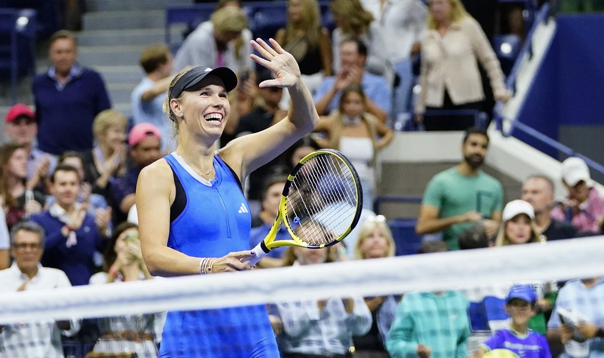 Caroline Wozniacki on jõudnud US Openil juba kolmandasse ringi.