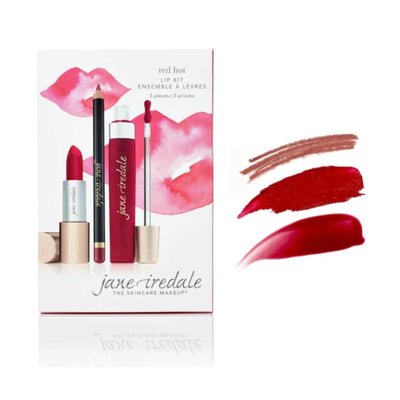 Jane Iredale Lip Kit Red Hot