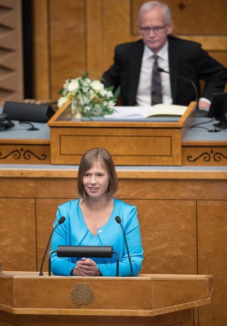 Kaljulaid valiti presidendiks 2016. aastal. Tänavu on tal seljataga üle poole ametiaega.