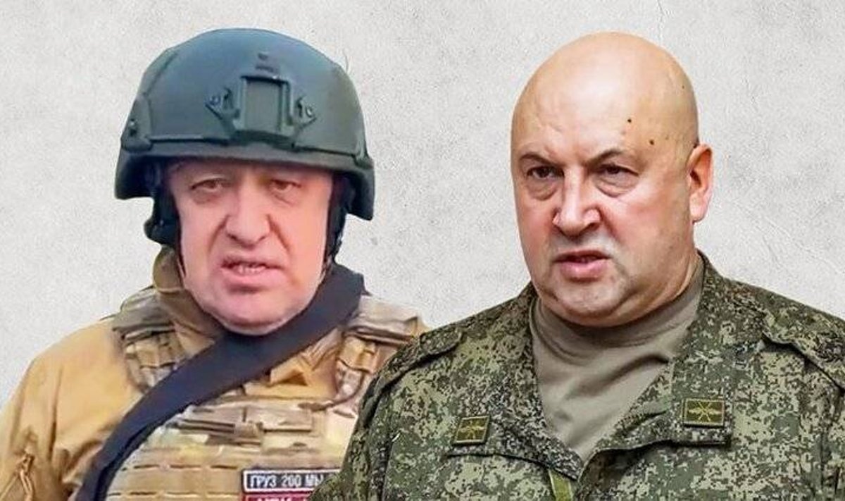 Jevgeni Prigožin ja Sergei Surovikin