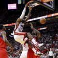 VIDEO: LeBron Jamesi 41 punkti vedasid Heati play-off'i