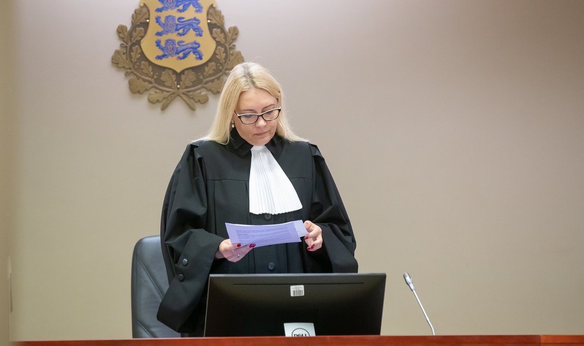 ÕIGUSEMÕISTMISE HUVIDES: Tartu maakohtu kohtunik Marju Persidskaja ei jätka kelmuseasja arutamist.
