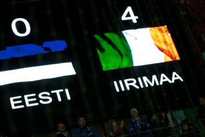 Eesti 0, Iirimaa 4. 