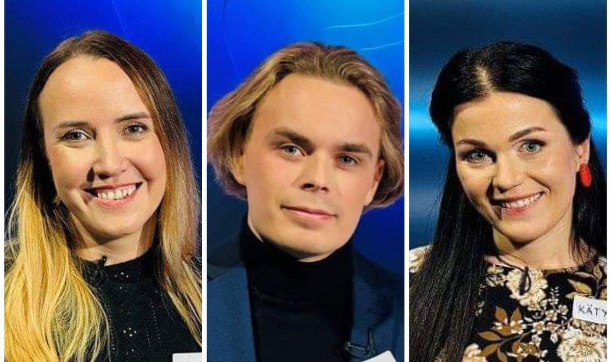 TV3 uued ilmateadustajad on Margit Tali, Tair Helm ja Käty Piirisild.
