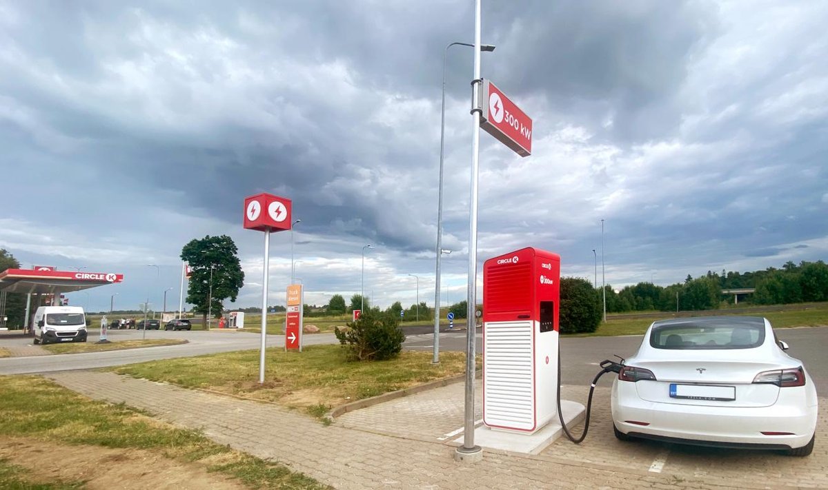 Circle K kiirlaadija