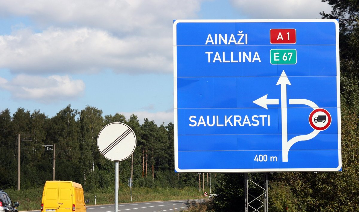 Läti, Saulkrasti, kinnisvarakriis, teedeehitus