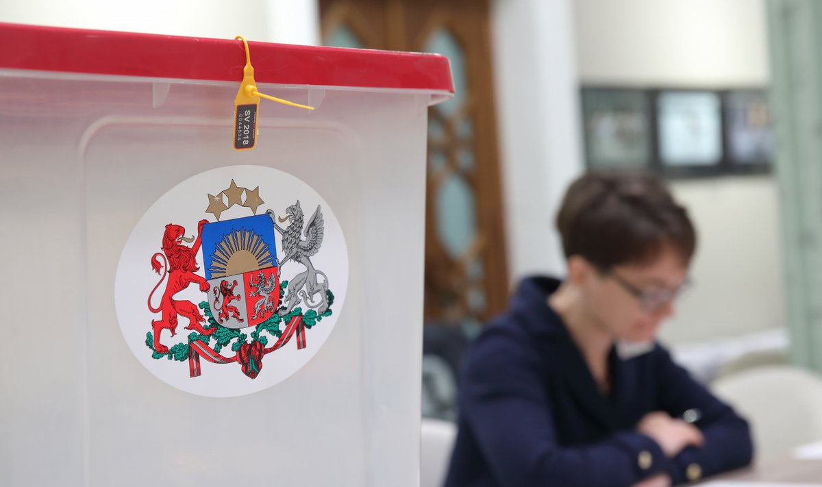 Laupäevased valimised Lätis.