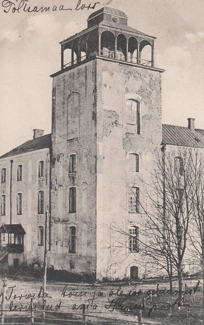 Lossi konvendihoone torn 1909. aasta paiku.
