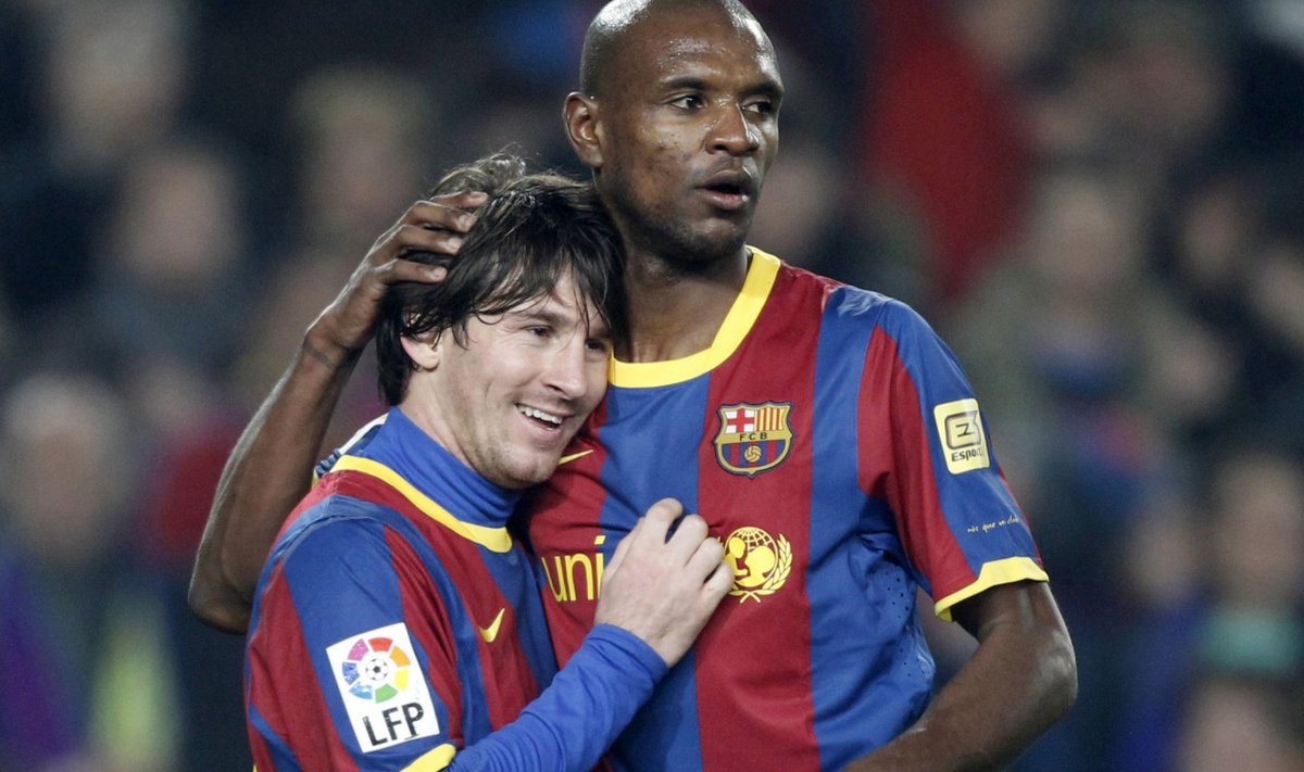 Lionel Messi ja Eric Abidal