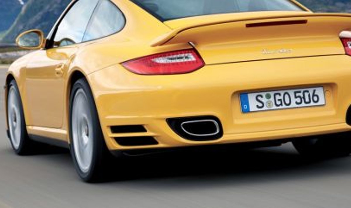 2010. mudeliaasta Porsche 911 Turbo