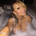 KUUMAD KLÕPSUD: Vahuvannis kümmelnud Mariah Carey paljastas lisaks kehavõludele ka fänne rõõmustava uudise