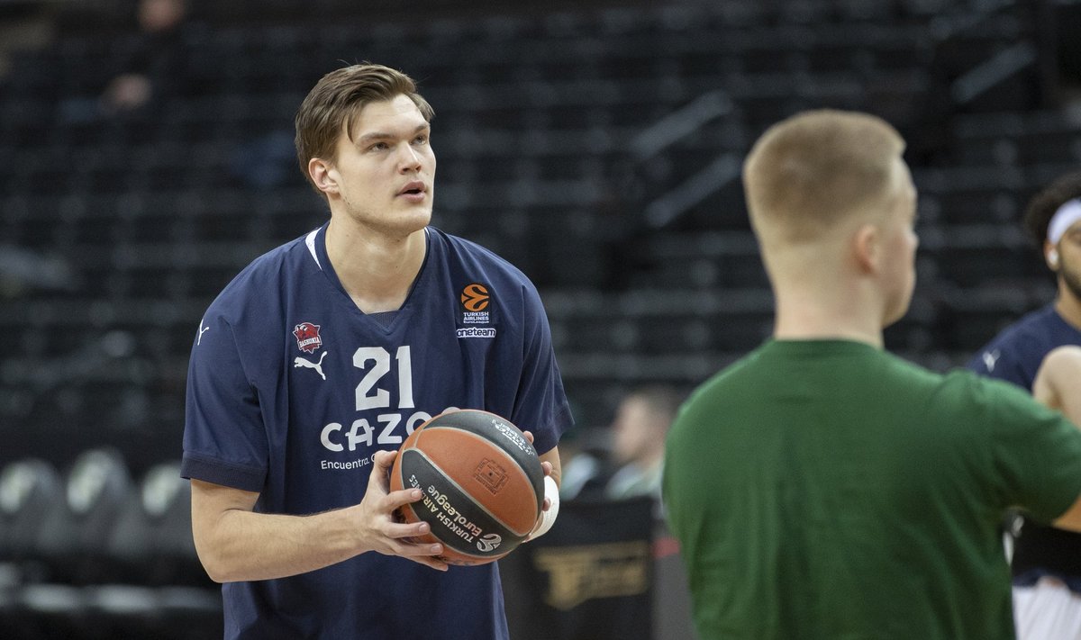 Maik-Kalev Kotsar veel Baskonia särgis.