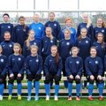 Eesti U17 jalgpallinaiskond kaotas Lillekülas Inglismaale 0:13