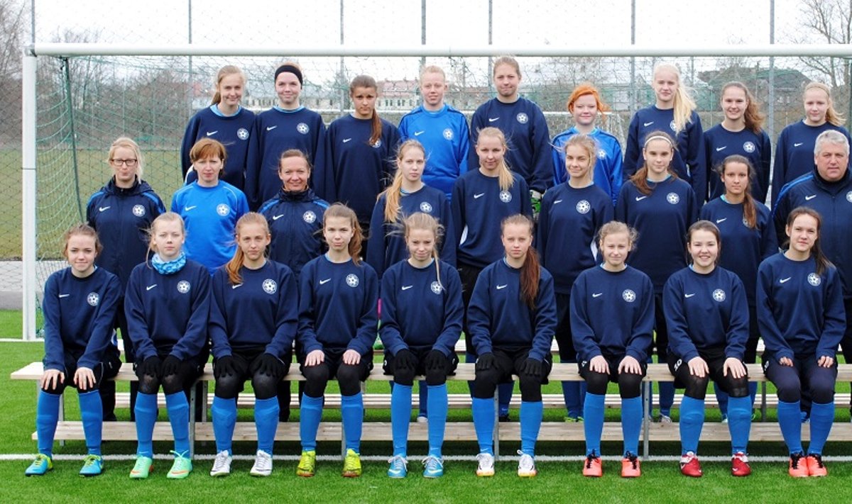 Tüdrukute U17 jalgpallikoondis