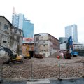 FOTOD: Swissôteli kõrval asuv kvartal hakkab arheoloogidele valmis saama