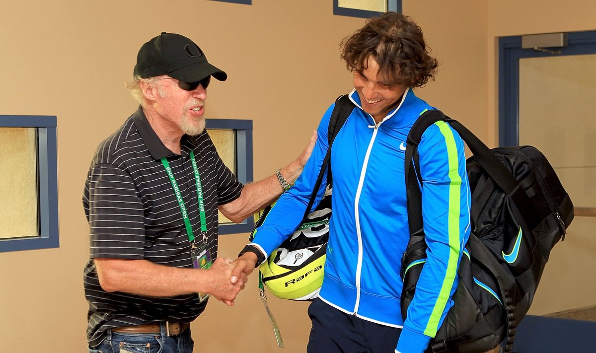 Phil Knight ja Rafael Nadal.