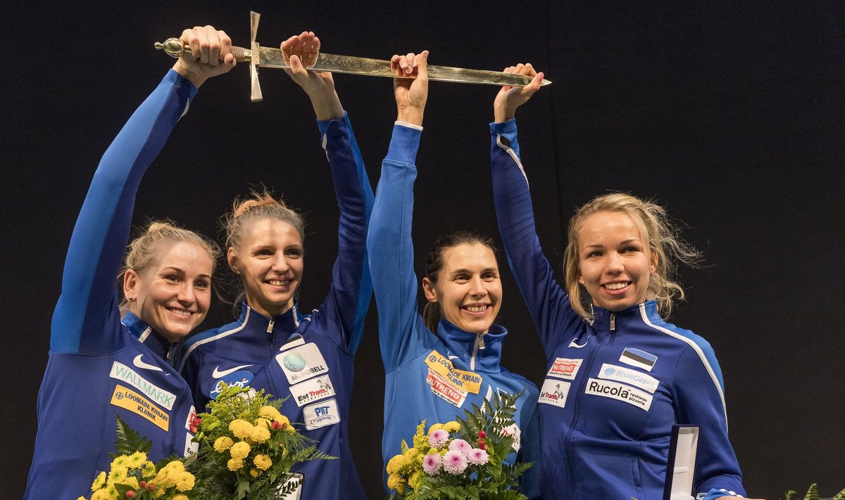 Eesti võidukas naiskond