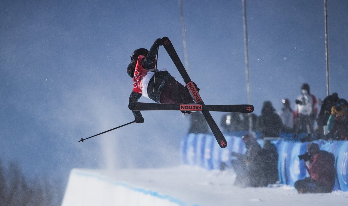 Kelly Sildaru Pekingi olümpia rennisõidu finaal 18.02.2022