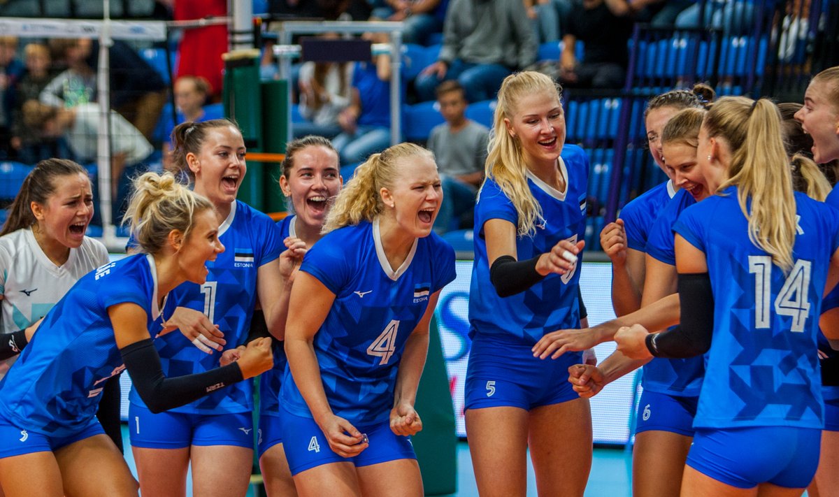 Eesti naiste võrkpallikoondis on suure saavutuse lävel.