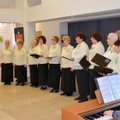 ФОТО: В галерее Белый зал Кохтла-Ярвеского Музея сланца хор ”Лада” открыл юбилейную весну