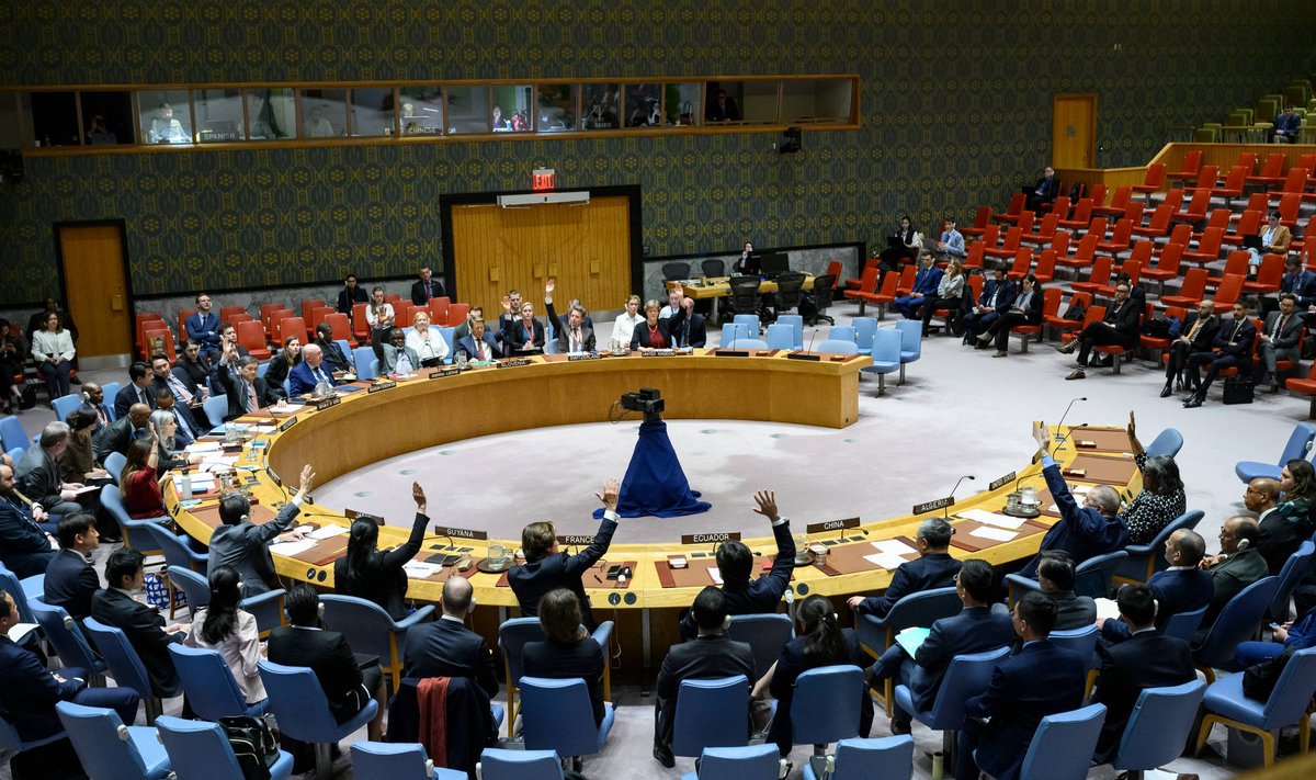 Заседание Совета Безопасности ООН 24 апреля 2024 года