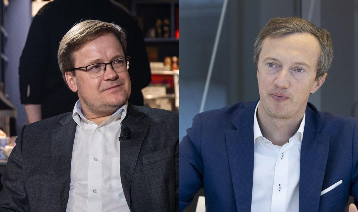 Poliitikaeksperdid Erik Moora ja Andreas Kaju