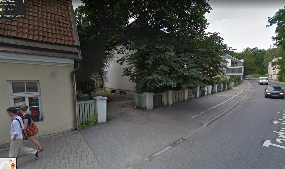 Tartu, Lai 23 juures (Google Street View ekraanitõmmis)