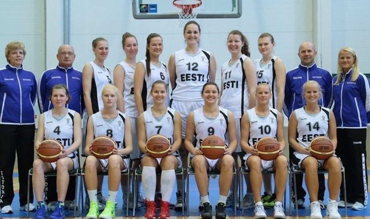 Eesti naiste korvpallikoondis, Foto: basket.ee