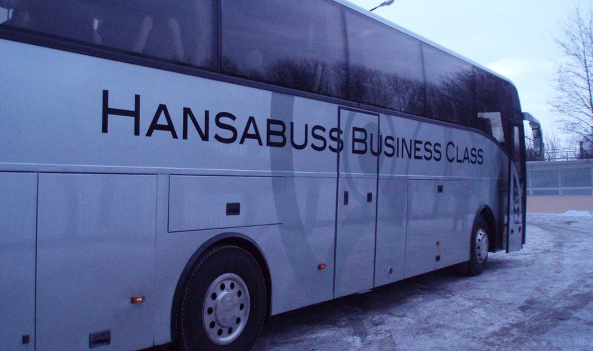 Uue äriklassi bussiga jõuab Riiga viie tunniga.