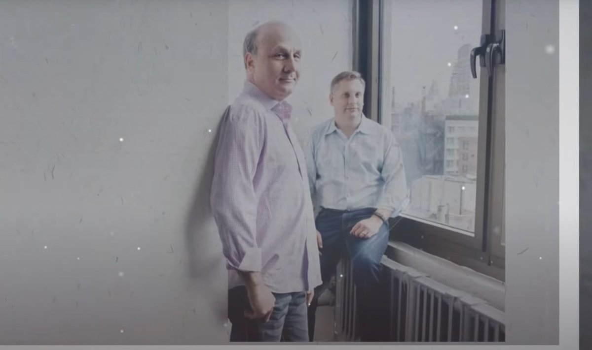 David Siegel (vasakul) ja John Overdeck