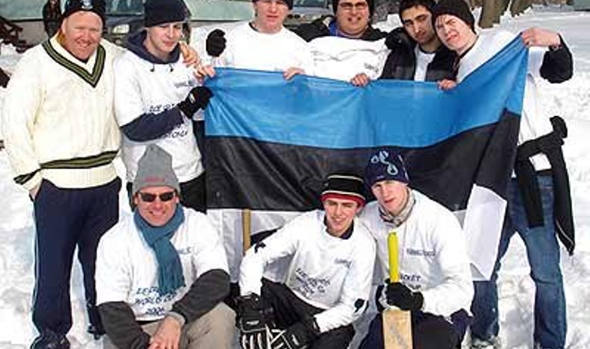 Jääkriketi võistkond Feamhill Team.