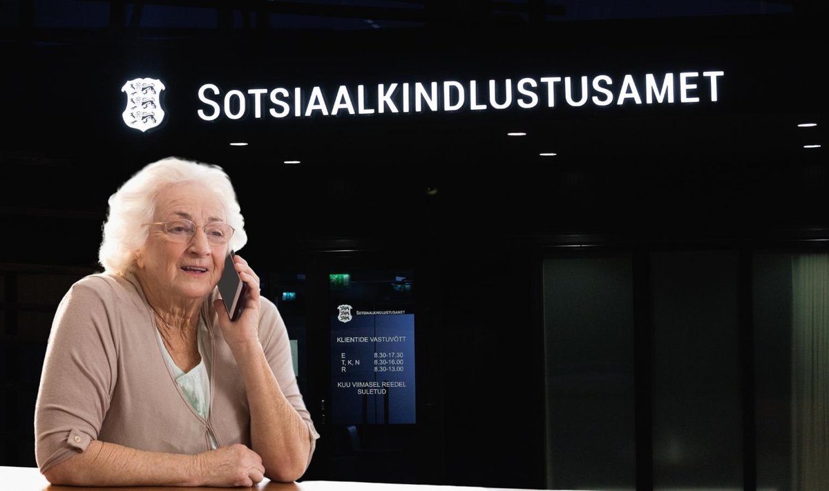 Ligi tuhat pensionäri helistas eile sotsiaalkindlusameti infoliinile. Pilt on illustreeriv.