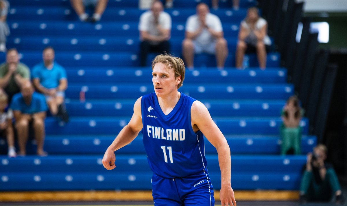 Severi Kaukiainen mängus Eesti vastu.