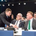 FOTOD | Jüri Ratas kohtus Poolas Arnold Schwarzeneggeriga! Viimane vürtsitas kliimakonverentsi ka oma tuntud lööklausega