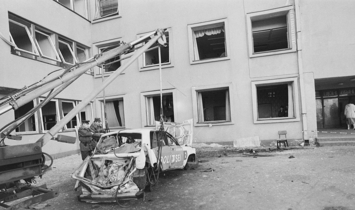 KURJAM PÄÄSES TERVE NAHAGA: 1993. aastal toimunud politseimaja pommirünnak on kuriteona aegunud, selle korraldajat vastutusele võtta ei saa.