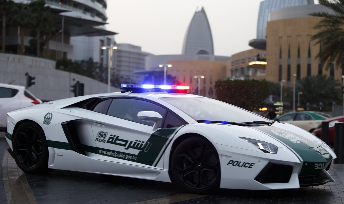 Dubai politsei Lamborghini