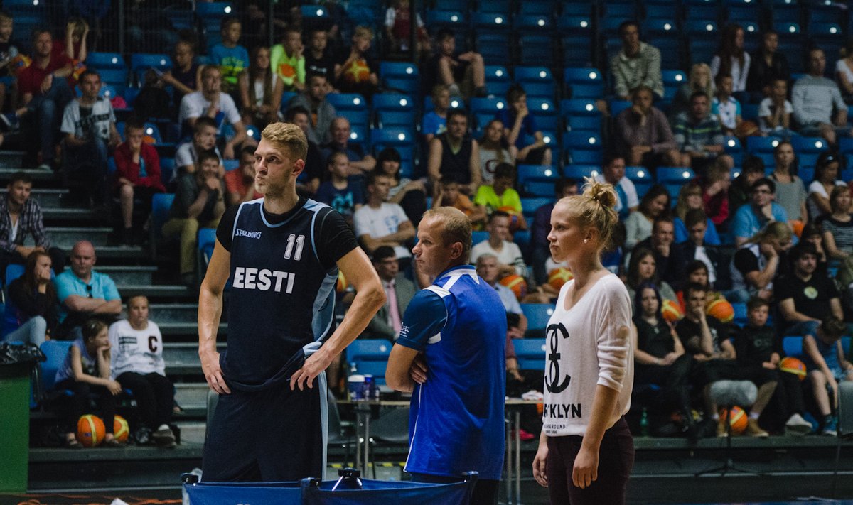 Eesti korvpallikoondise avalik treening