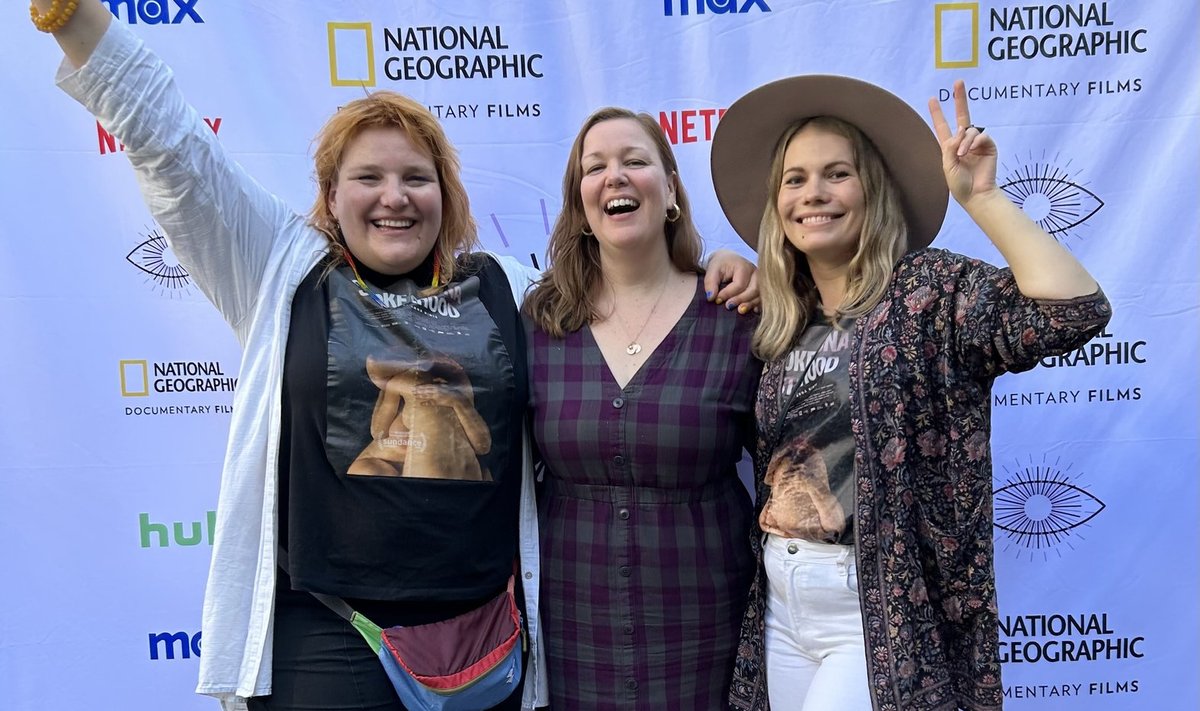 Anna Hints ja Marianne Ostrat Cinema Eye sügislõunal oktoobris Los Angeleses.