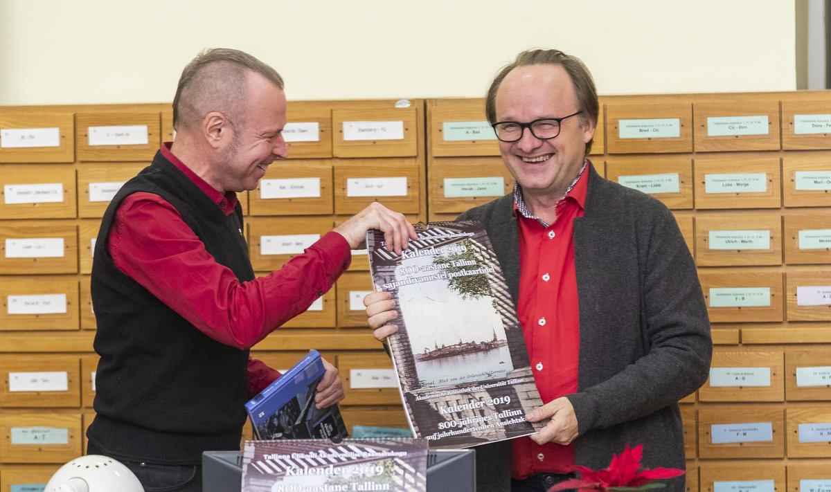 Tiit Pruuli raamatu „Eesti ajalugu postkaartidel“ ja Harry Liivranna koostatud "800-aastane Tallinn sajandivanustel postkaartidel" esitlus.