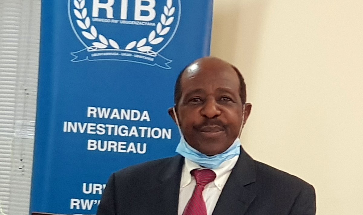 Rusesabagina is detained and paraded in front of media in handcuffs in Kigali