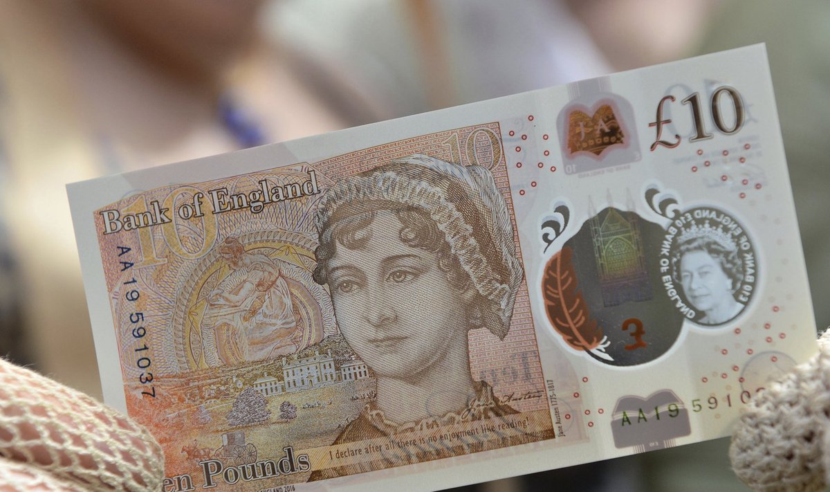 Britain Bank Note Jane Austen