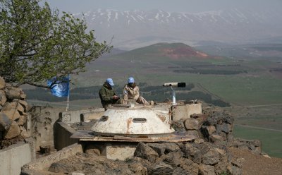 ÜRO vaatlejad Golanil.