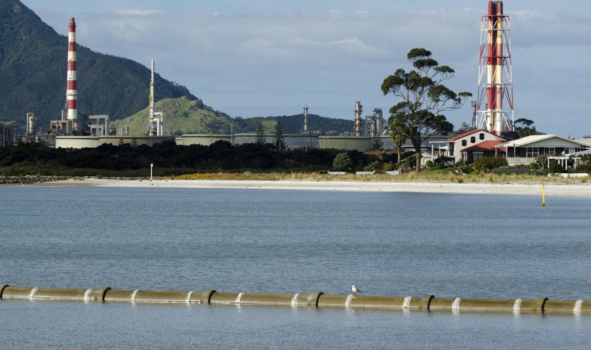 Nafta rafineeerimistehas Uus-Meremaal, Marsden Pointi poolsaarel.