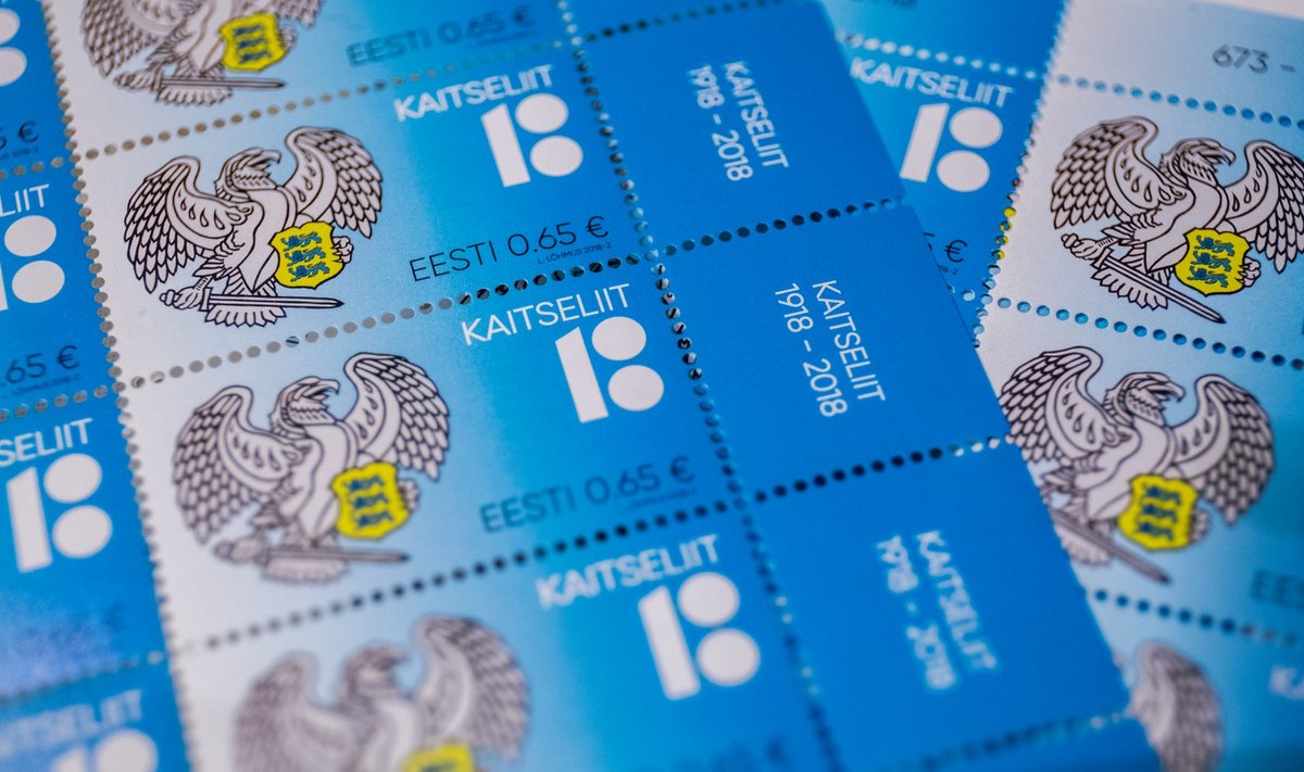 Kaitseliit avab Eesti juubeliaasta postmarkide seeria 