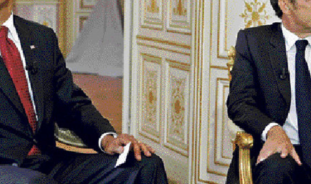 Prantsusmaal veedetud 39 tunni jooksul leidis president Obama aega vaid paarikümneminutiseks tööeineks Prantsuse kolleegi Sarkozyga.