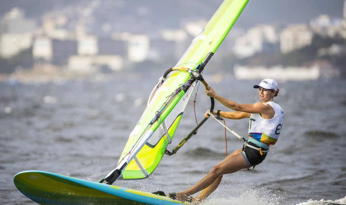 Ingrid Puusta Rio olümpialahel.