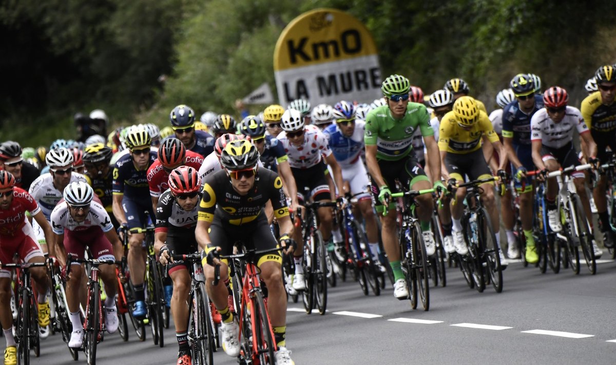 Tour de France. Pilt on illustratiivne