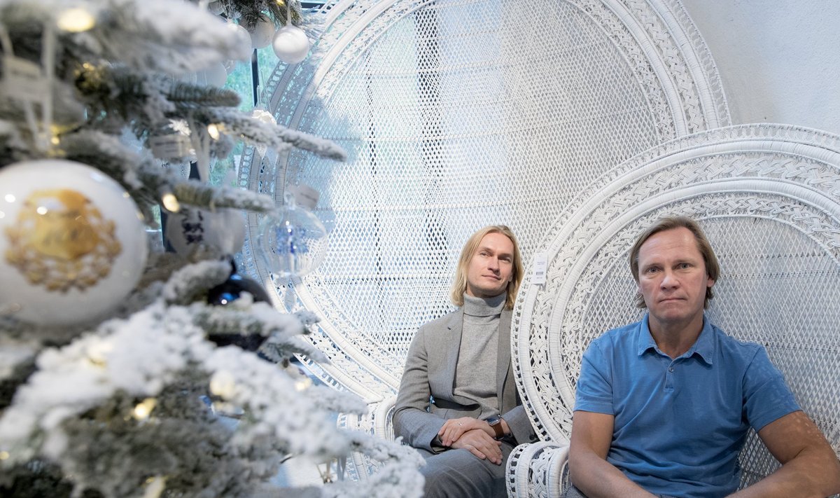 Abielupaar Mart Haber (vasakul) ja Taivo Piller on üles ehitanud võimsa ettevõtte.