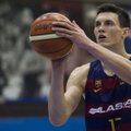 Läti tulevikutäht valis NBA drafti asemel Barcelona esindusmeeskonna