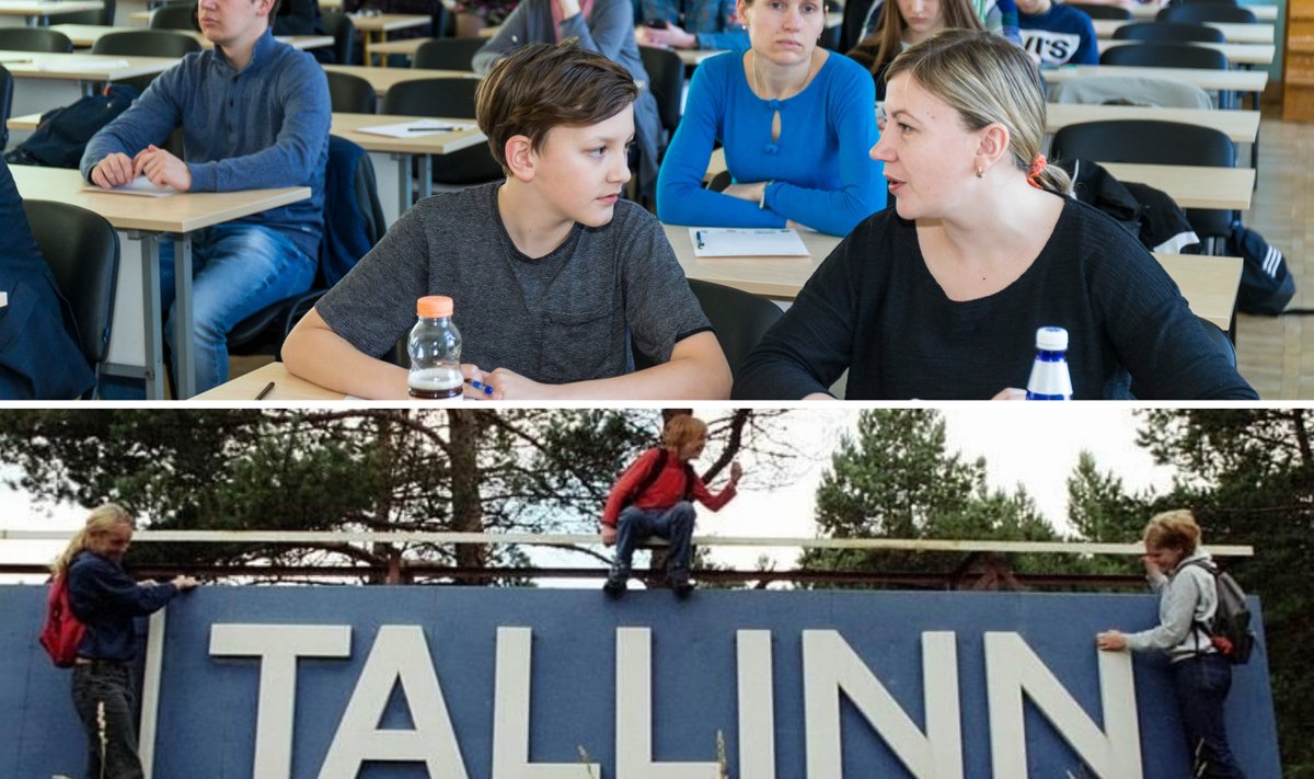 Mullune "Totalnõi diktant" ja Tallinna linnasilt, mida venelased juba aastakümneid vägisi "Tallin" armastavad lugeda